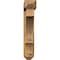 Ekena Millwork Balboa Arts and Crafts Rough Sawn Bracket w/ Offset Brace, Western Red Cedar, 6"W x 32"D x 32"H BKT0604X32X32BOA03RWR - alternate 3